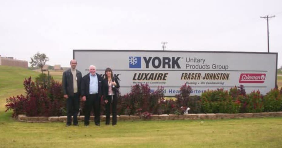 York manufacturing visit