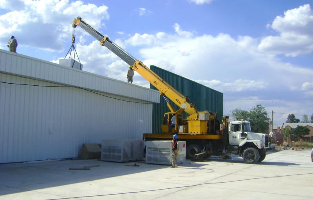 Large HVAC construction project